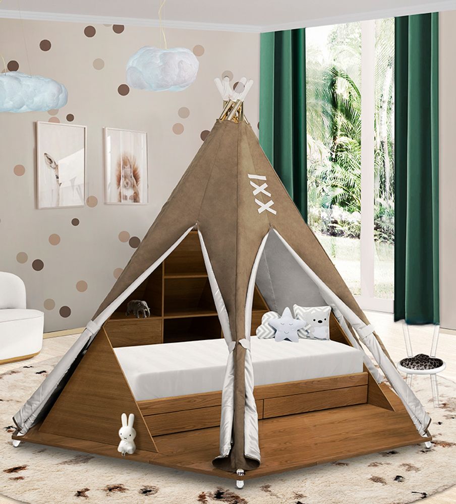 Lits - LIT DE CHAMBRE TEEPEE - INSPLOSION