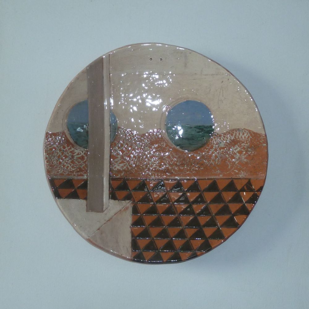 Decorative objects - bowl with décor architectural - ELISABETH BOURGET