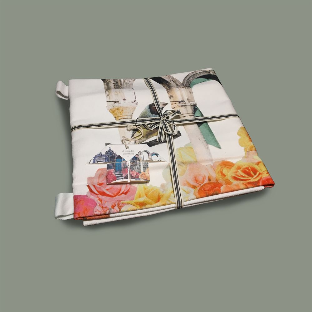 Coussins textile - Housse de coussin - Collage de conte de fées - MAROOMS