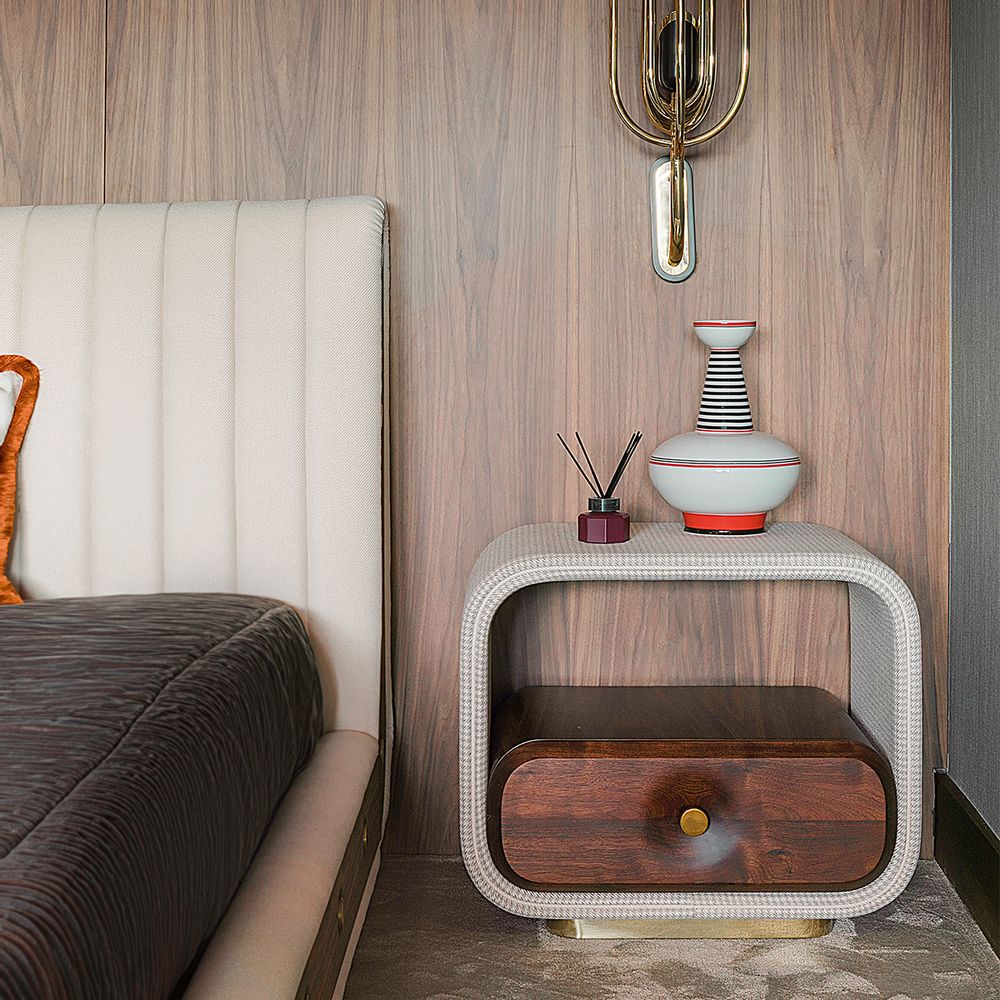 Caskets and boxes - Minelli Nightstand - COVET HOUSE