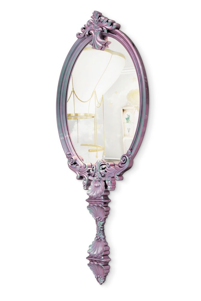 Mirrors - CHAMELEON PINK WALL MIRROR - CIRCU
