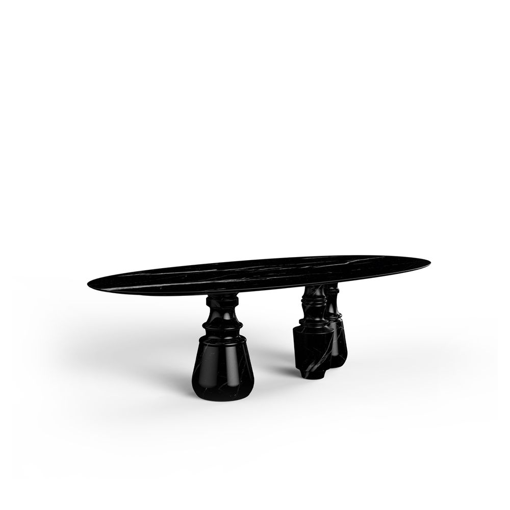 Tables Salle à Manger - Pietra Oval XL Dining Table - COVET HOUSE
