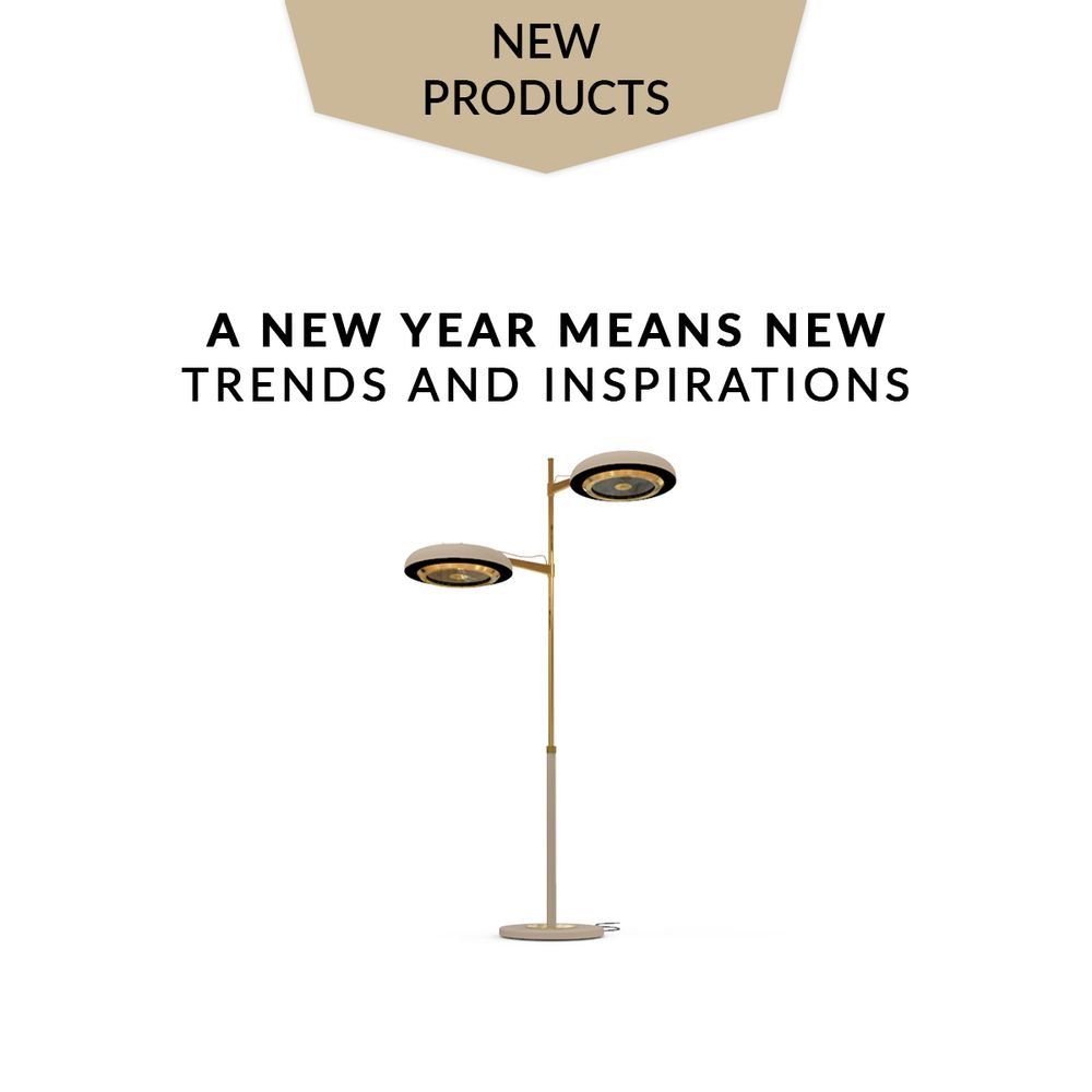 Office design and planning - Carter Floor Lamp  - COVET HOUSE