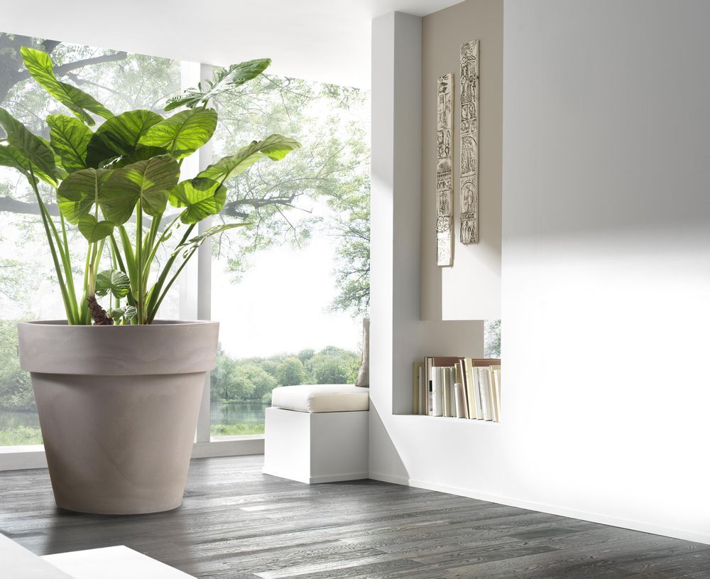 Vases - ONE ESSENT.FL.POT Ø100H90BROWN - LAUVRING