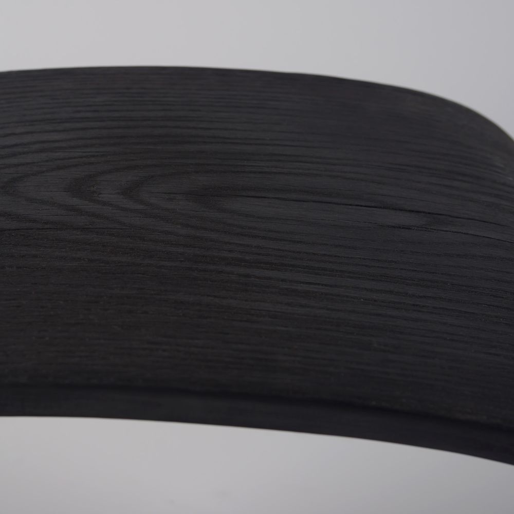 Tabourets - Tabourets MINIMAL - Shougi (bois brûlé) - JOE SAYEGH PARIS
