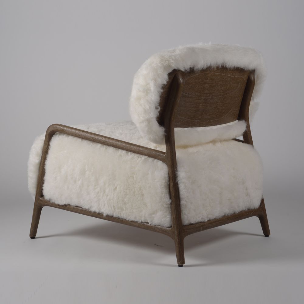 Armchairs - YETI armchair short fur - JOE SAYEGH PARIS