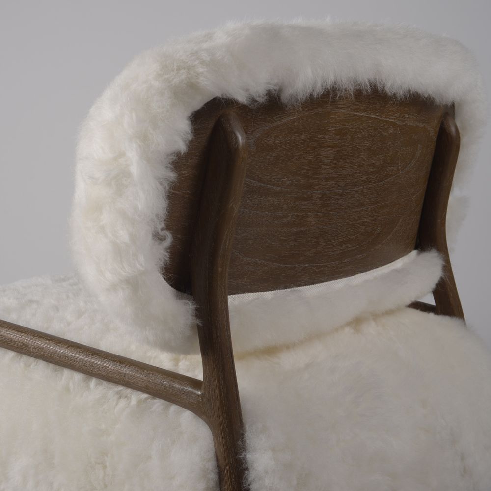 Armchairs - YETI armchair short fur - JOE SAYEGH PARIS