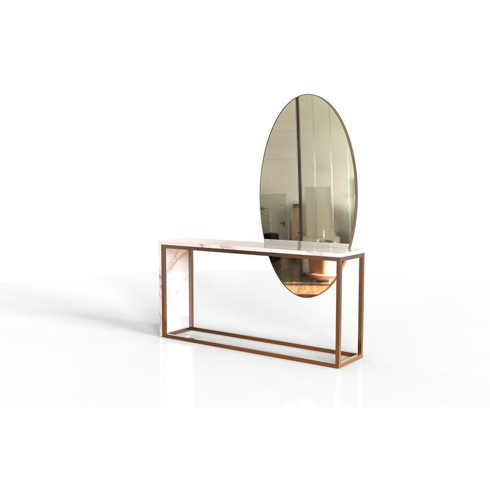 Console table - LIBERICA Console - CAFFE LATTE