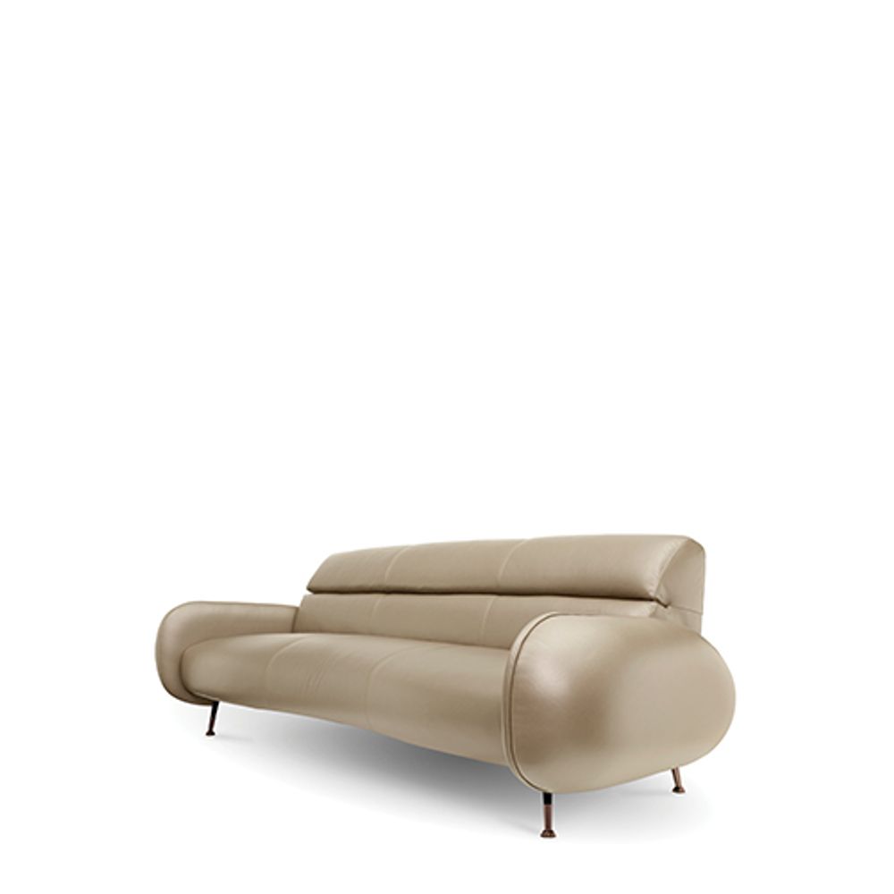 Office seating - MARCO Sofa - CAFFE LATTE