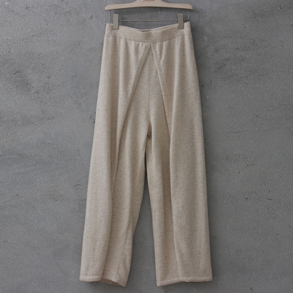 Prêt-à-porter - Pantalon tricoté en cachemire - SANDRIVER MONGOLIAN CASHMERE