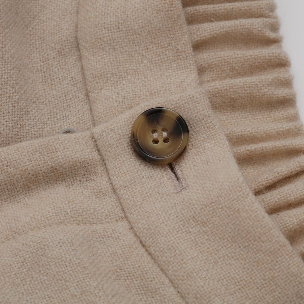 Apparel - NATUREL undyed cashmere pants - SANDRIVER MONGOLIAN CASHMERE