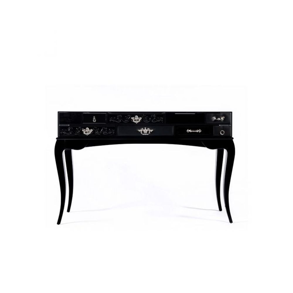 Console table - YORK BLACK CONSOLE - INSPLOSION
