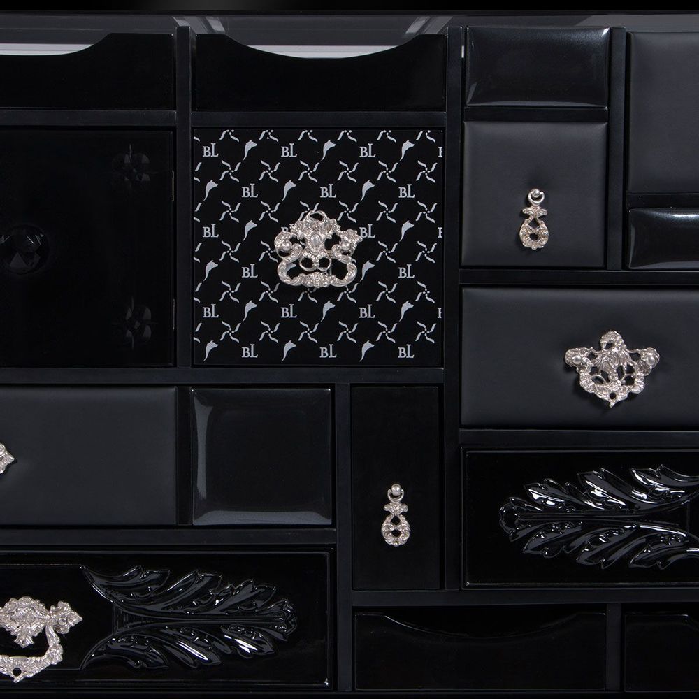 Buffets - BUFFET NOIR MONDRIAN - INSPLOSION