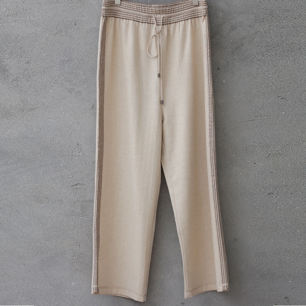 Prêt-à-porter - Pantalon NATUREL en cachemire non teint - SANDRIVER MONGOLIAN CASHMERE