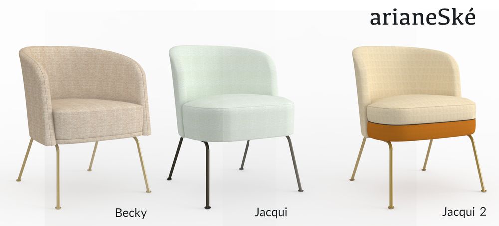 Fauteuils pour collectivités - Becky chair - ARIANESKÉ