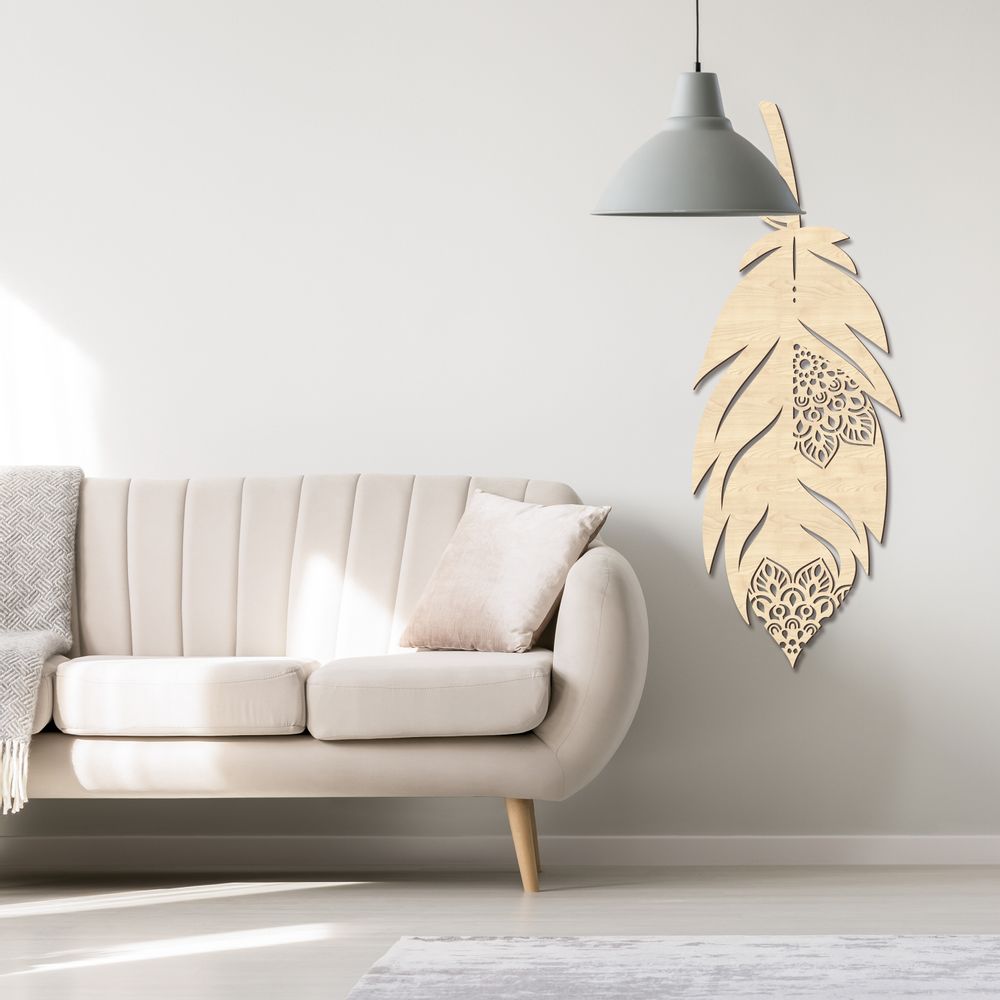Other wall decoration - THE FEATHER - LUMINOSENS