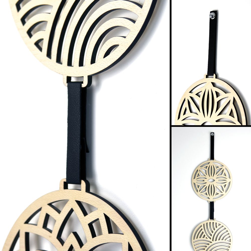 Other wall decoration - COLLECTION 5 SENSES - BEECH - LUMINOSENS