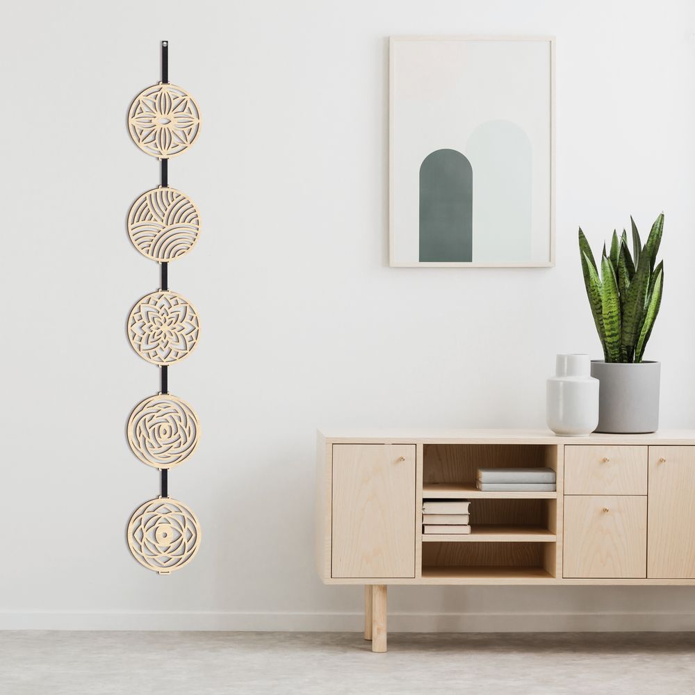 Other wall decoration - COLLECTION 5 SENSES - BEECH - LUMINOSENS