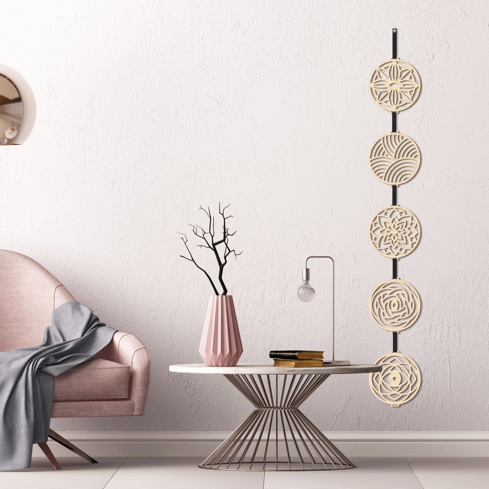 Other wall decoration - COLLECTION 5 SENSES - BEECH - LUMINOSENS