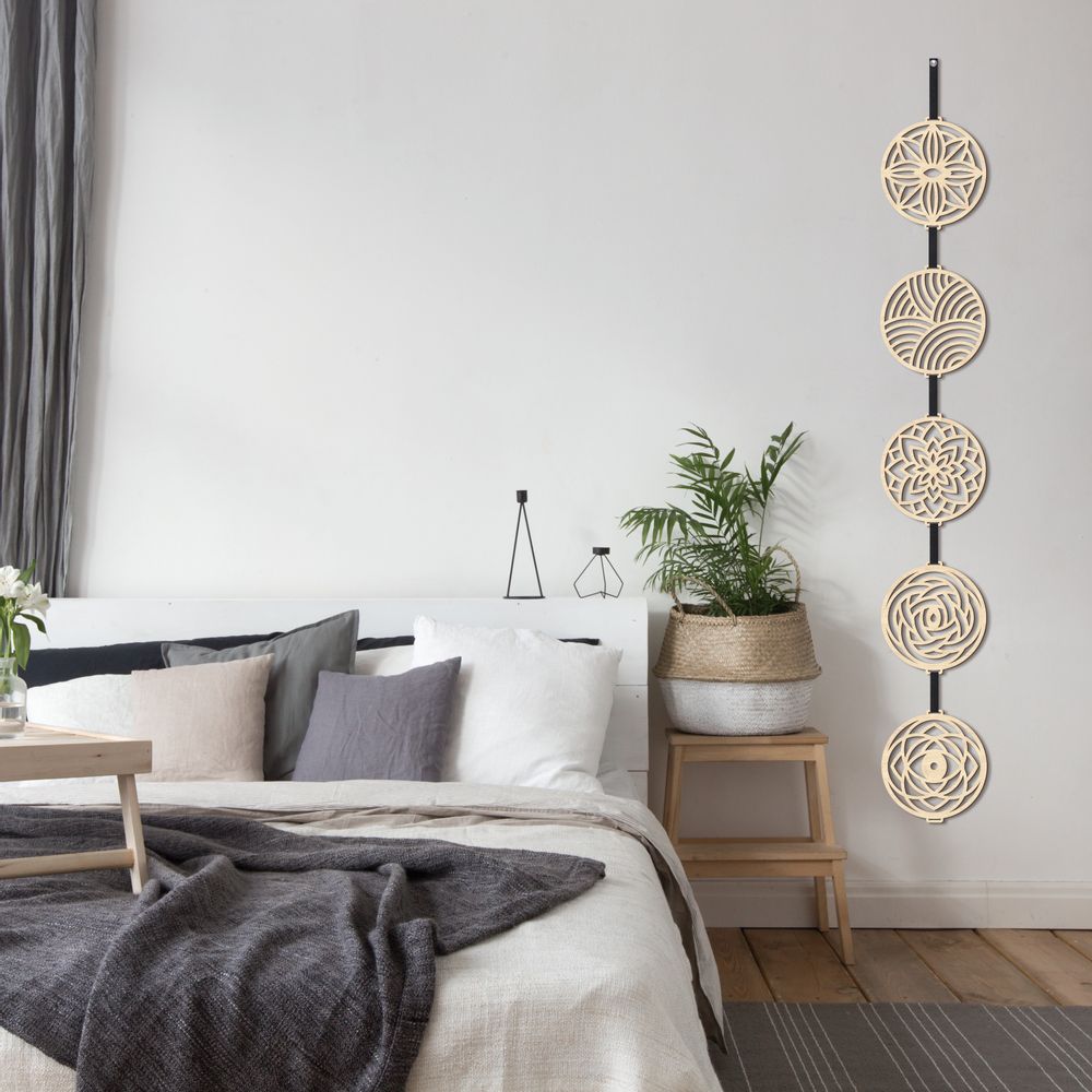 Other wall decoration - COLLECTION 5 SENSES - BEECH - LUMINOSENS