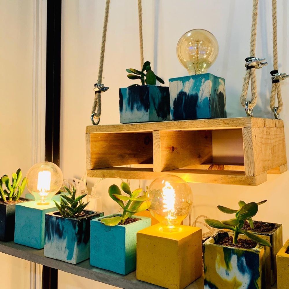 Decorative objects - Concrete Pot | Plant Pot | Marble Concrete - JUNNY