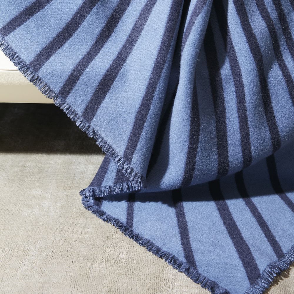 Scarves - Jacquard cashmere blanket - SANDRIVER MONGOLIAN CASHMERE