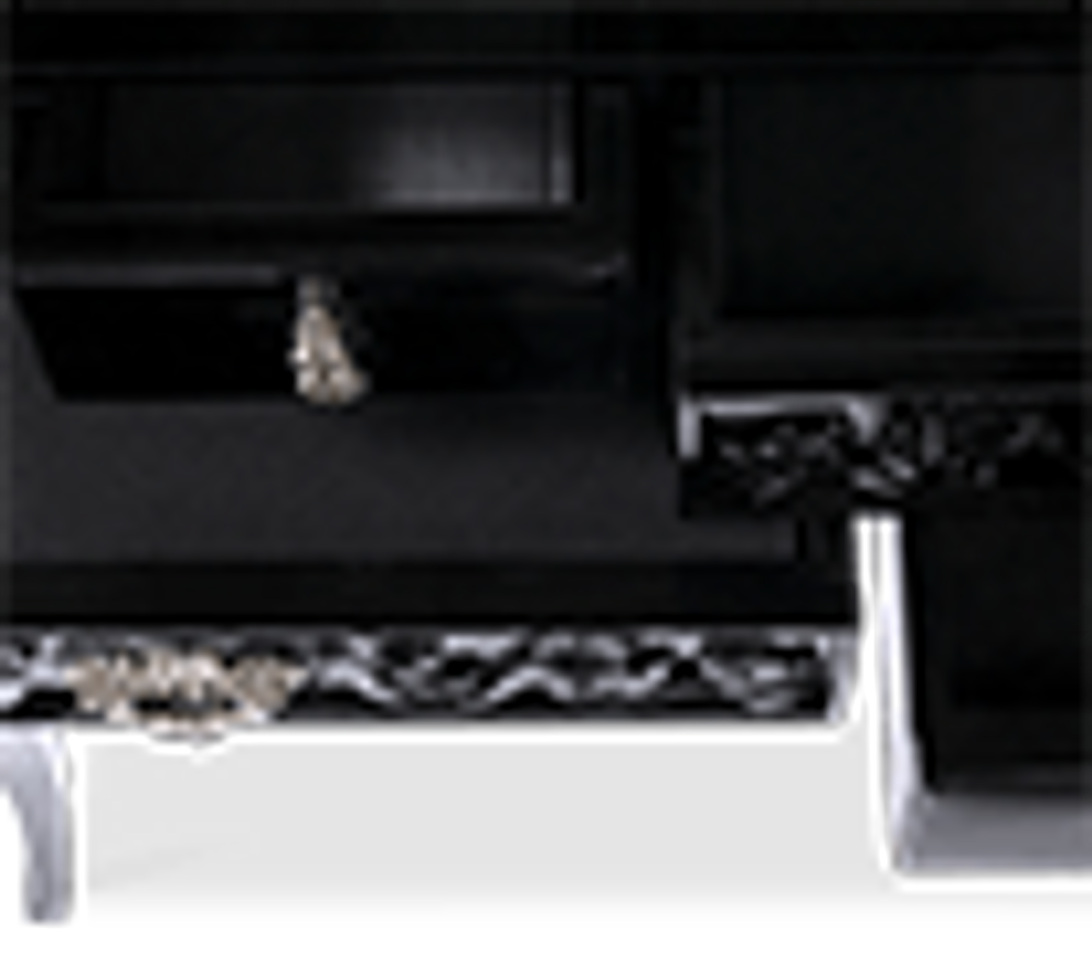 Console table - YORK BLACK CONSOLE - INSPLOSION