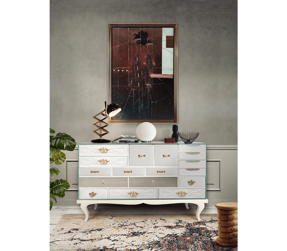 Sideboards - SOHO WHITE SIDEBOARD - INSPLOSION