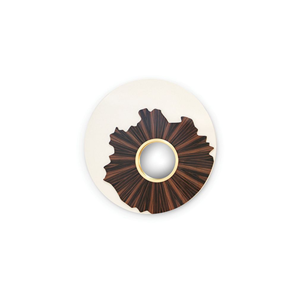 Mirrors - Iris Mirror - CAFFE LATTE