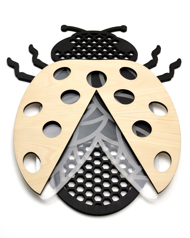 Other wall decoration - THE LADYBIRD - LUMINOSENS