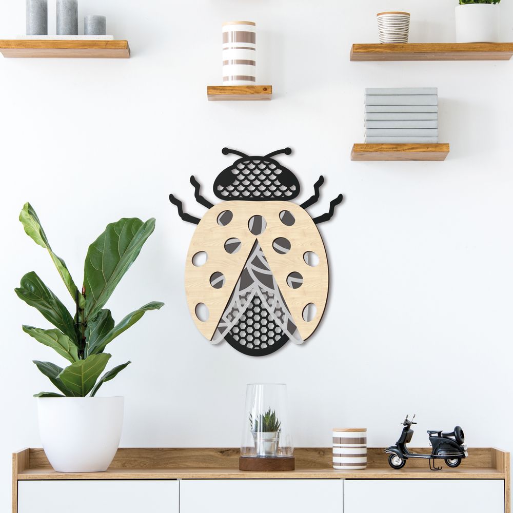 Other wall decoration - THE LADYBIRD - LUMINOSENS