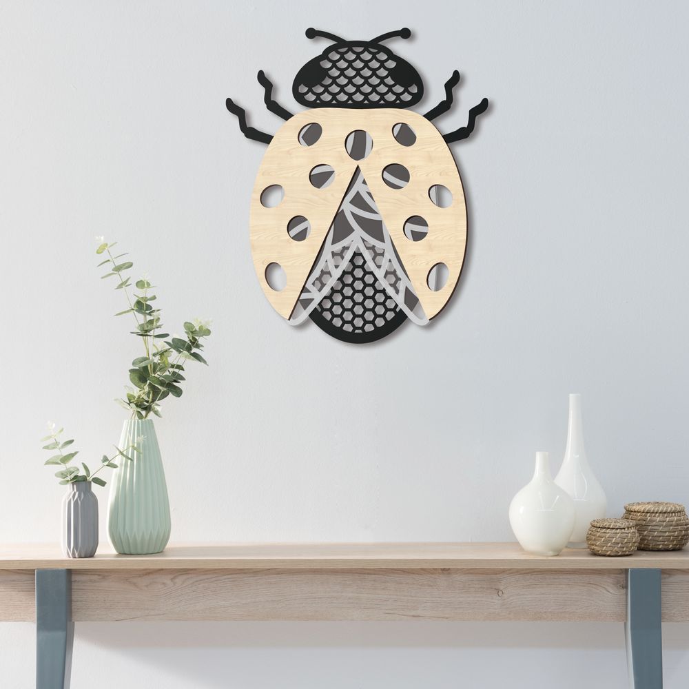 Other wall decoration - THE LADYBIRD - LUMINOSENS