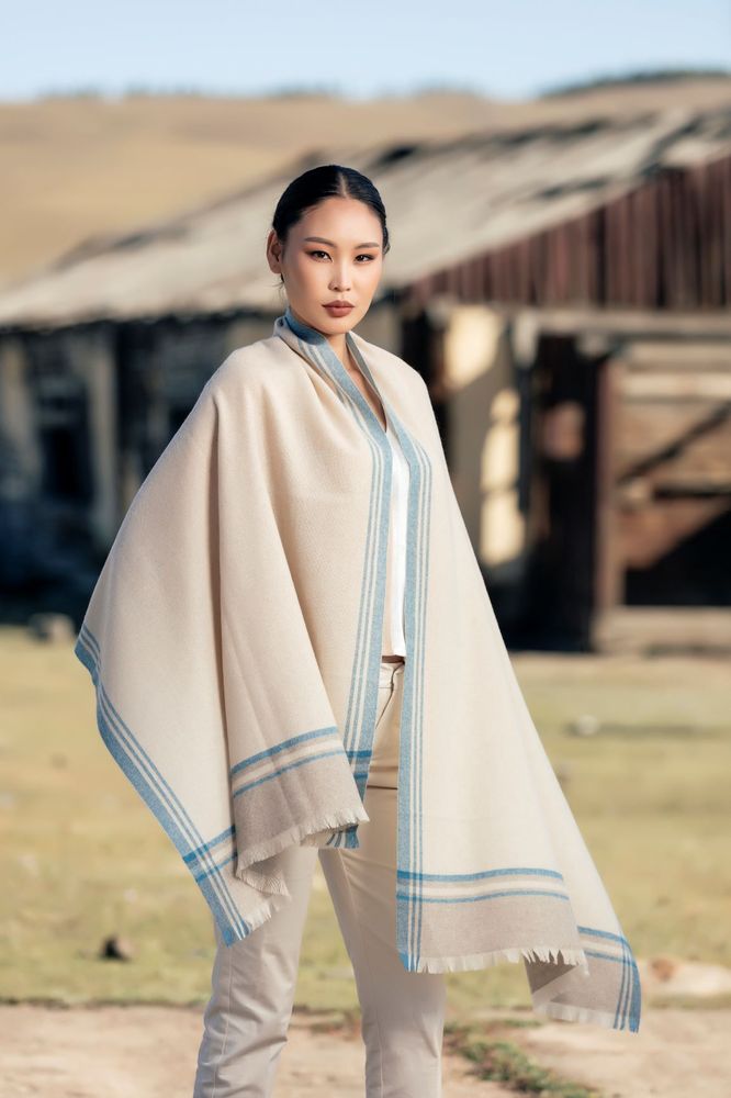 Scarves - 100% cashmere shawl - ERDENET CASHMERE