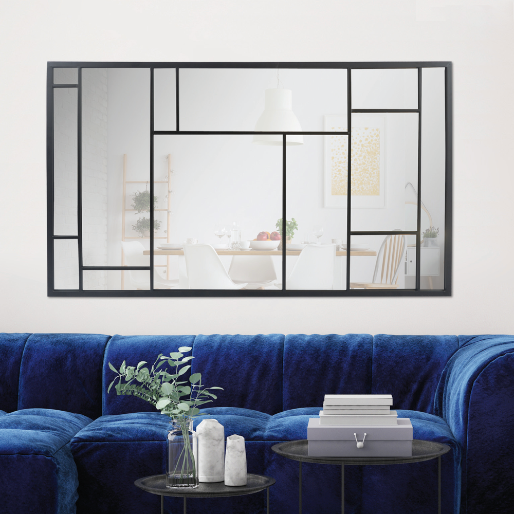Miroirs - MIROIR ARTISTE NOIR 80X140CM - EMDE