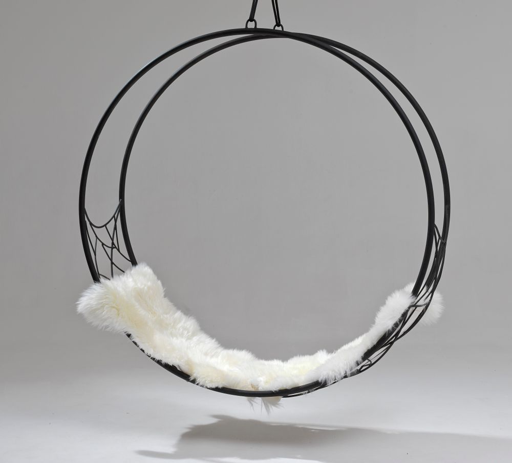 Sièges pour collectivités - Chaise suspendue circulaire WHEEL - STUDIO STIRLING
