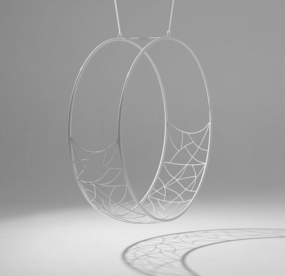 Sièges pour collectivités - Chaise suspendue circulaire WHEEL - STUDIO STIRLING