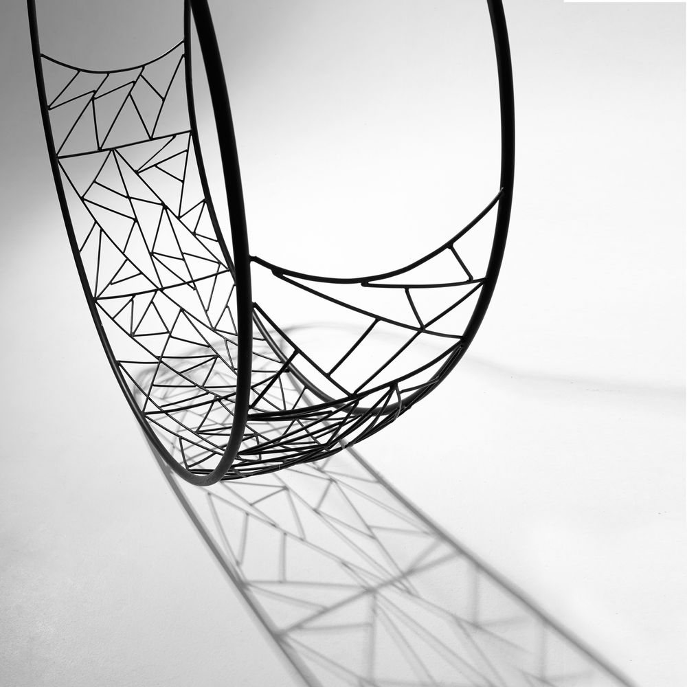 Sièges pour collectivités - Chaise suspendue circulaire WHEEL - STUDIO STIRLING