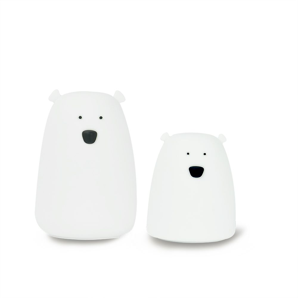 Wireless lamps - Soft Silicone Cat and Bear LED Night Light Lamp - KELYS