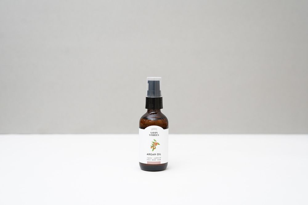 Cosmétiques - Huile d’Argan Bio Extraite à Froid - SAVON STORIES
