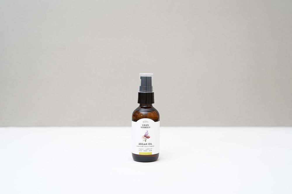 Cosmétiques - Huile d’Argan Bio Extraite à Froid - SAVON STORIES