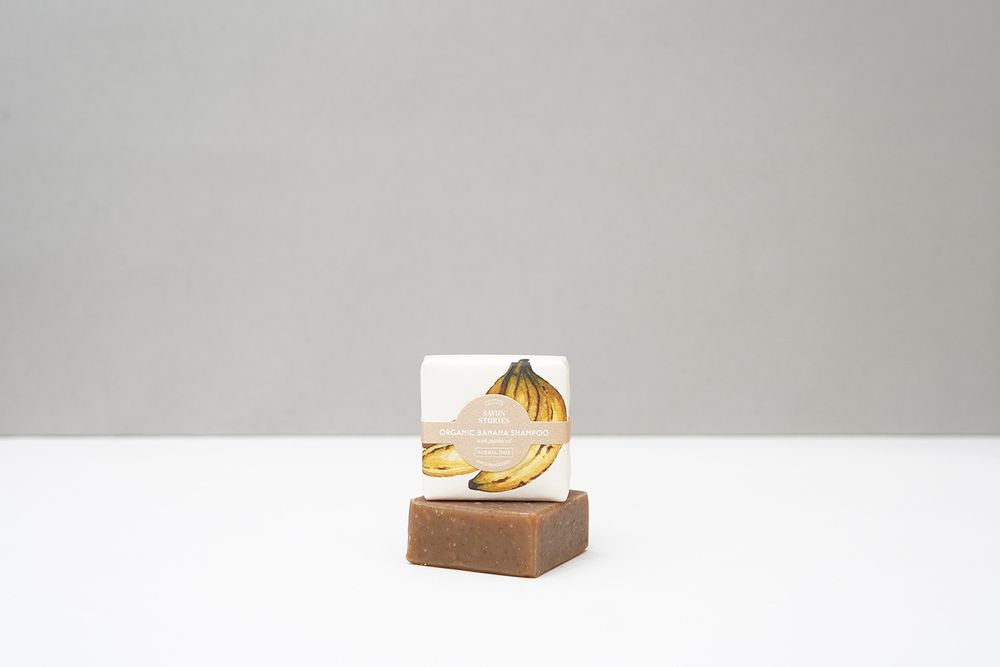 Cosmétiques - SHAMPOOING SOLIDE BANANE - SAVON STORIES