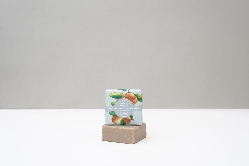Cosmétiques - RHASSOUL SHAMPOOING BAR - POUR LES CHEVEUX GRAS - SAVON STORIES