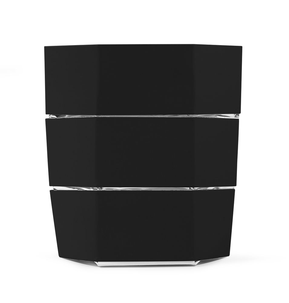 Gifts - Ice bucket and folding vase origami BLACK - ICEPAC FLOWERPAC