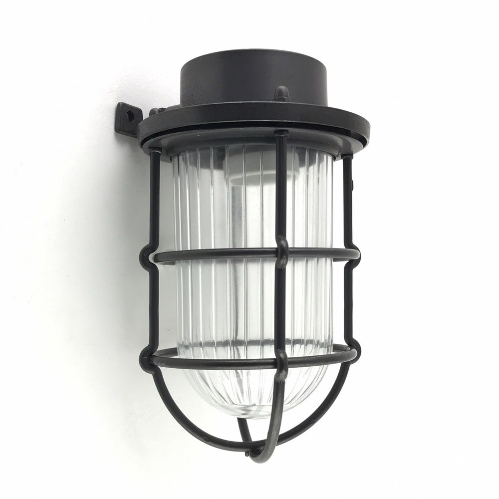 Outdoor wall lamps - Brass Deck Passageway Headlamp no 16N - ANDROMEDA LIGHTING