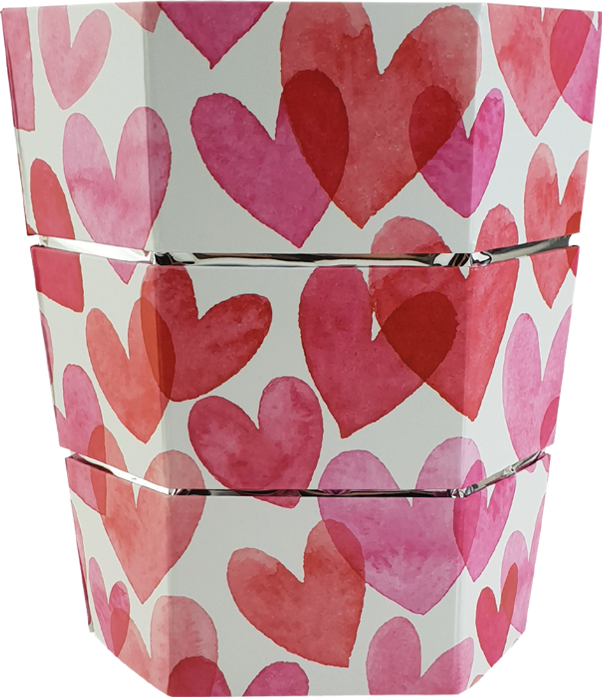 Cadeaux - Seau à glace & Vase pliable origami LOVE - ICEPAC FLOWERPAC