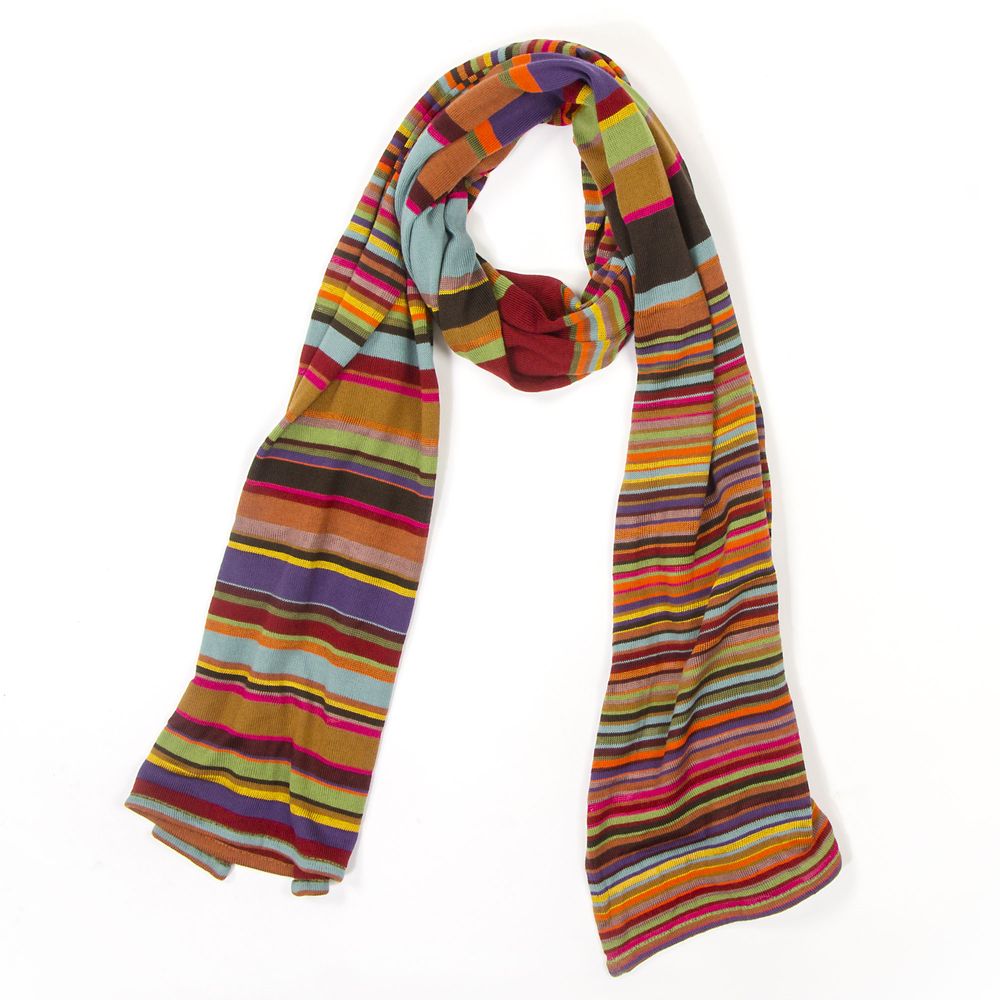 Scarves - Scarf for women with stripes - MIA ZIA