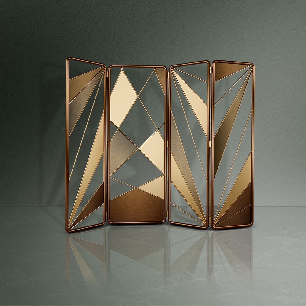 Decorative objects - Seattral Folding Screen - PORUS STUDIO
