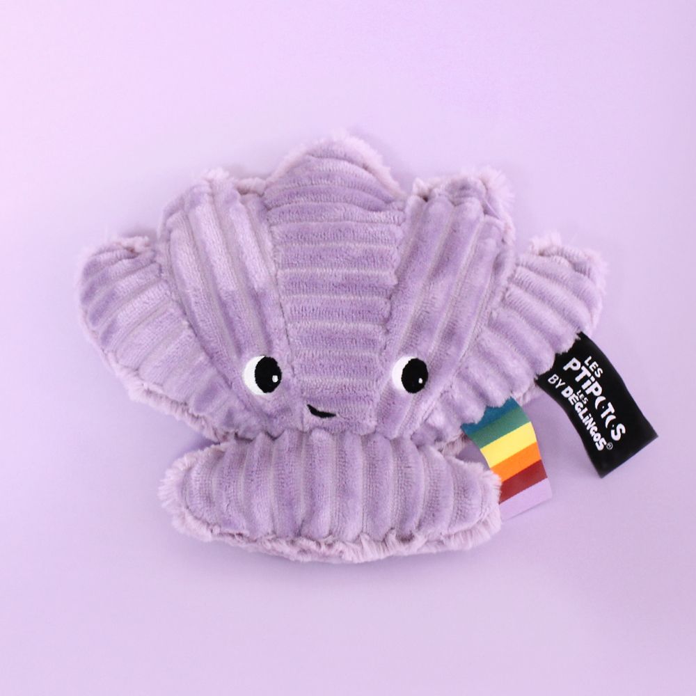 Childcare accessories - Plush Ptipotos the shell lilac - DEGLINGOS