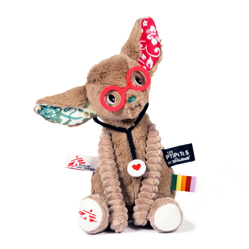 Accessoires pour puériculture - Peluche Tamalou, le fennec pour Médecins Sans Frontières - DEGLINGOS