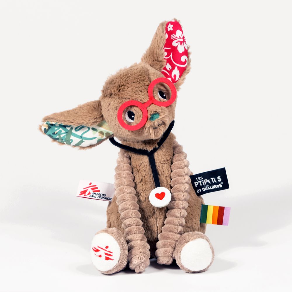 Accessoires pour puériculture - Peluche Tamalou, le fennec pour Médecins Sans Frontières - DEGLINGOS